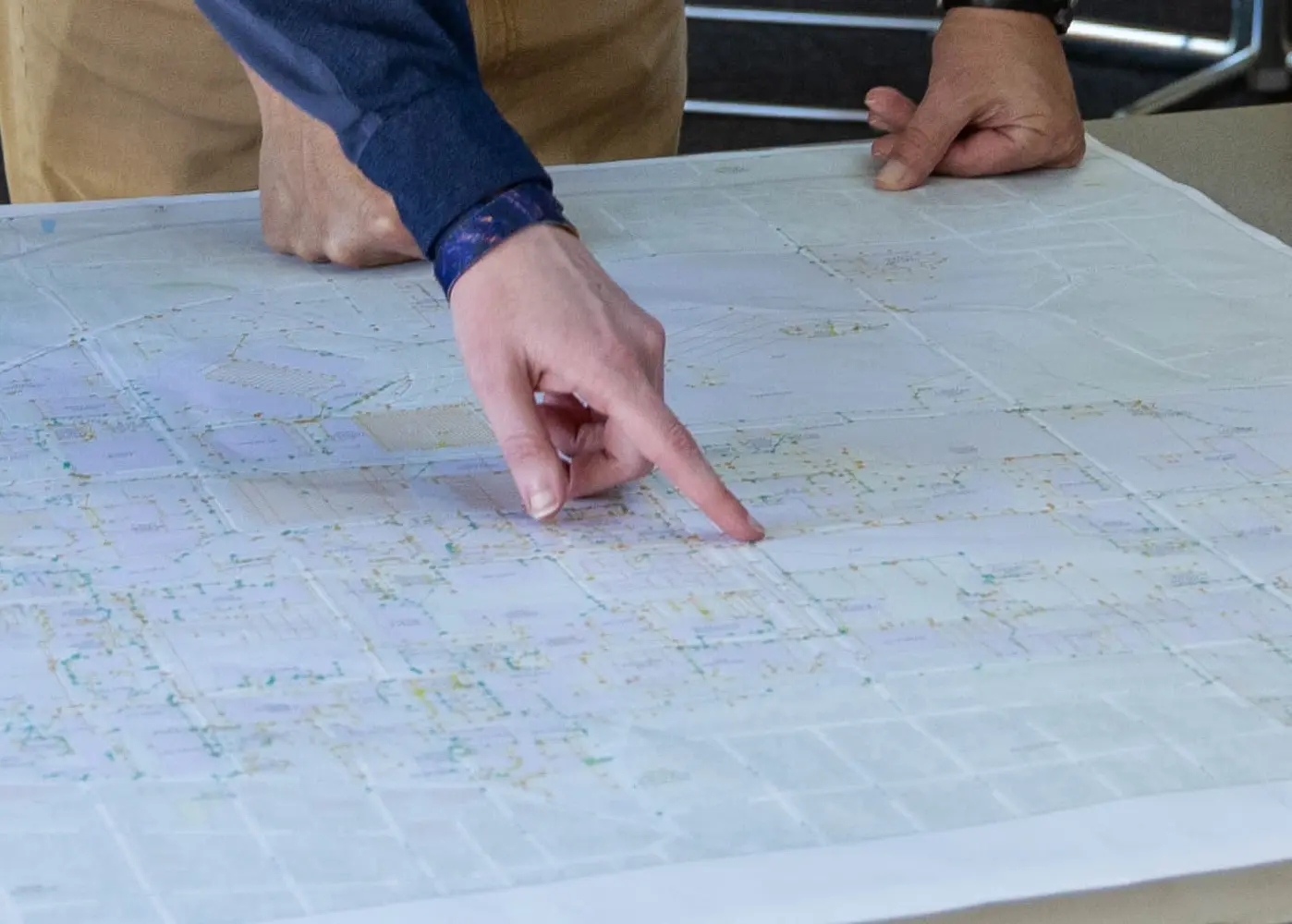 Looking at blueprints